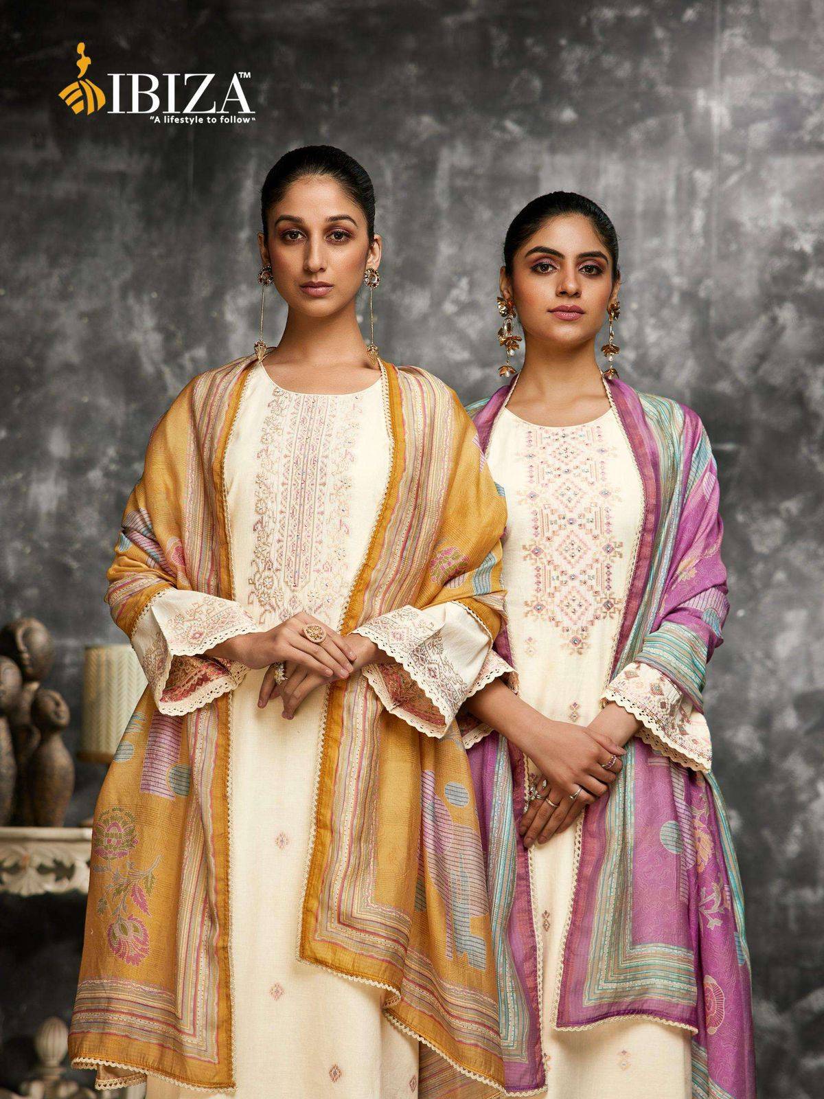 BOSCO VOL-9 By IBIZA 15828 TO 15831 Beautiful Festive Suits Stylish Colorful Fancy Casual Wear Organdy Digital Print Dresses At Wholesale Price